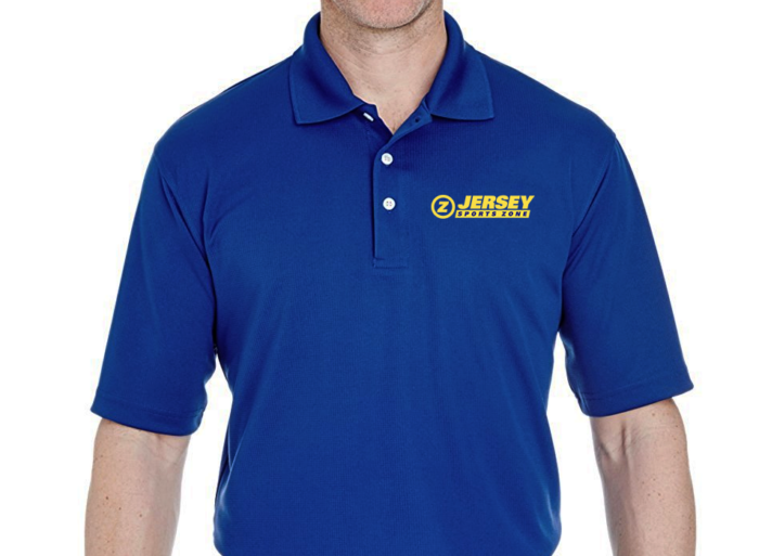 Jersey Sports Zone Logo Polo