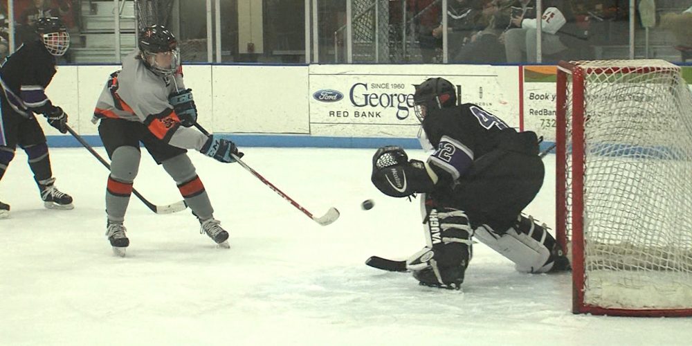 Hampton scores six to reach 100 career points
