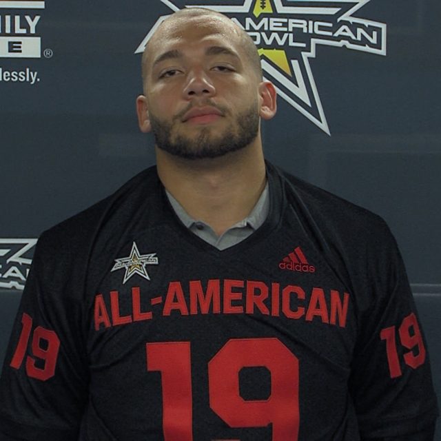 Alabama Commit Antonio Alfano’s 2019 All-American Jersey Presentation