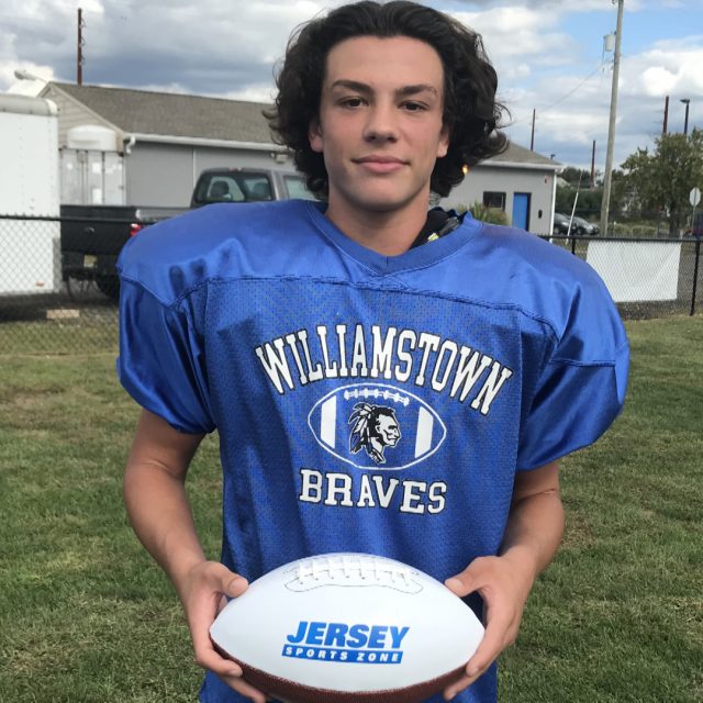 Williamstown’s Brody Colbert Wins JSZ Week 2 Game Ball