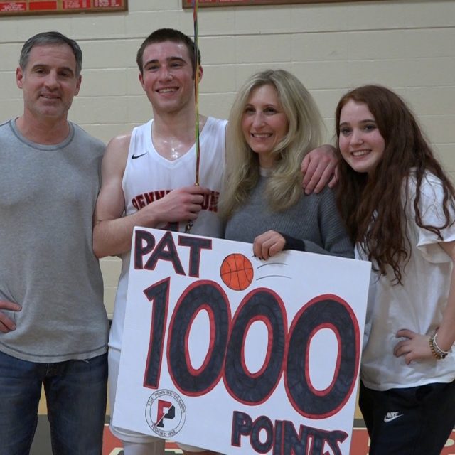 Pennington’s Higgins scores 1,000th point despite loss to Hun