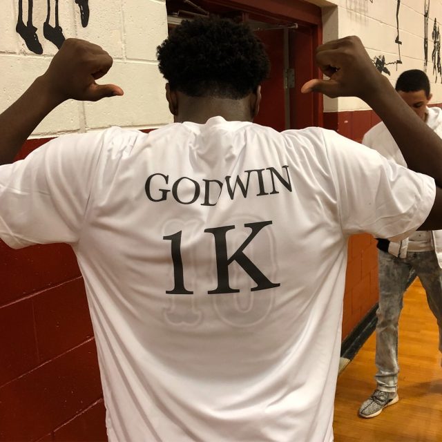 North Plainfield’s Tony Godwin scores his 1,000th point