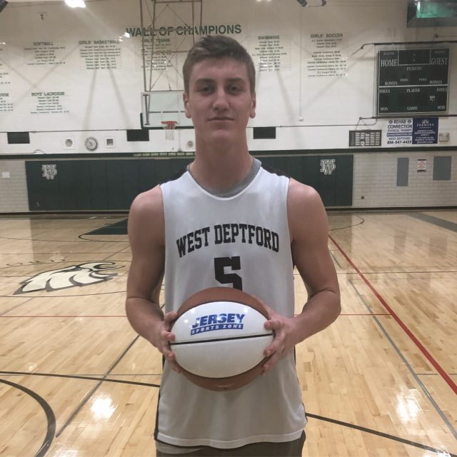 Tommy Sampson of West Deptford wins Nery’s South Jersey Game Ball