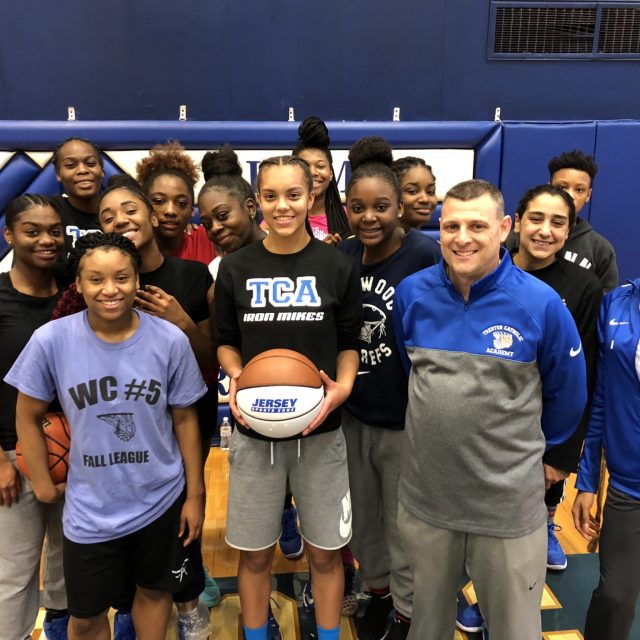 Giana Boulden of Trenton Catholic Academy wins Nery’s Game Ball