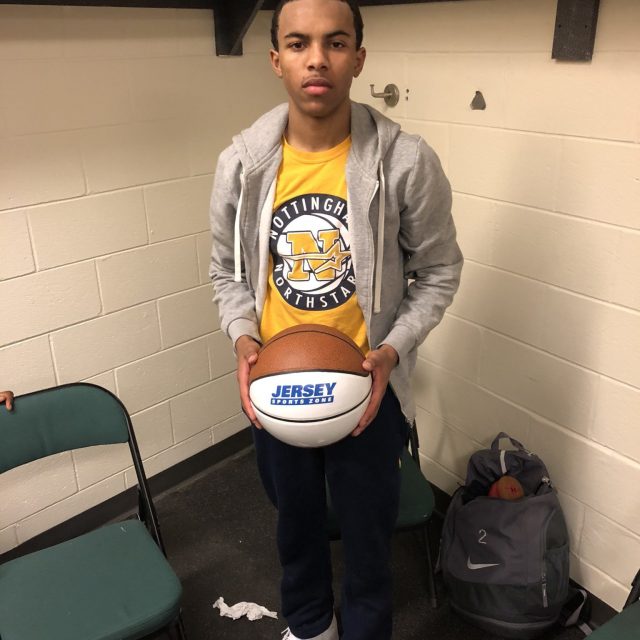 Nottingham’s Richie Jones wins the JSZ South Jersey Game Ball