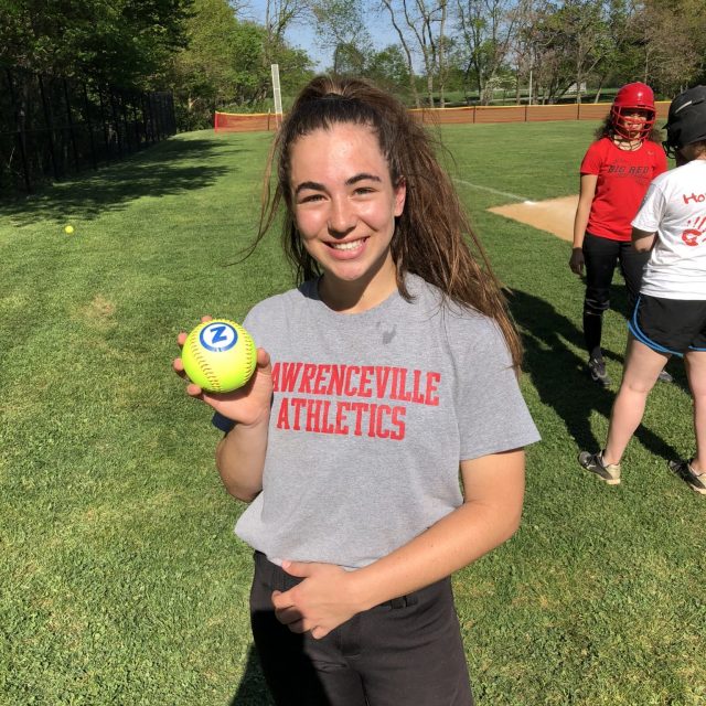 Alyna Balewitz of Lawrenceville wins Nery’s South Jersey Game Ball