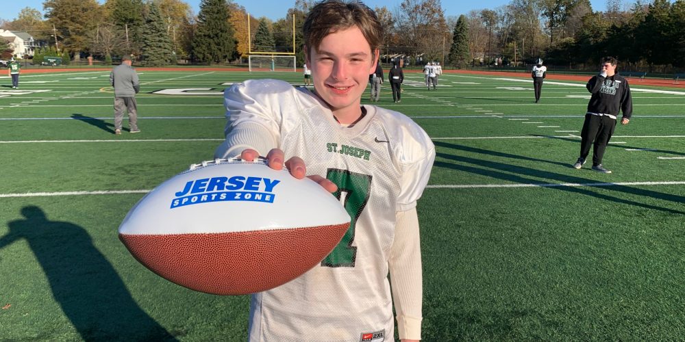 Chris Moyer of St. Joe’s Metuchen Wins Final Central Jersey Game Ball
