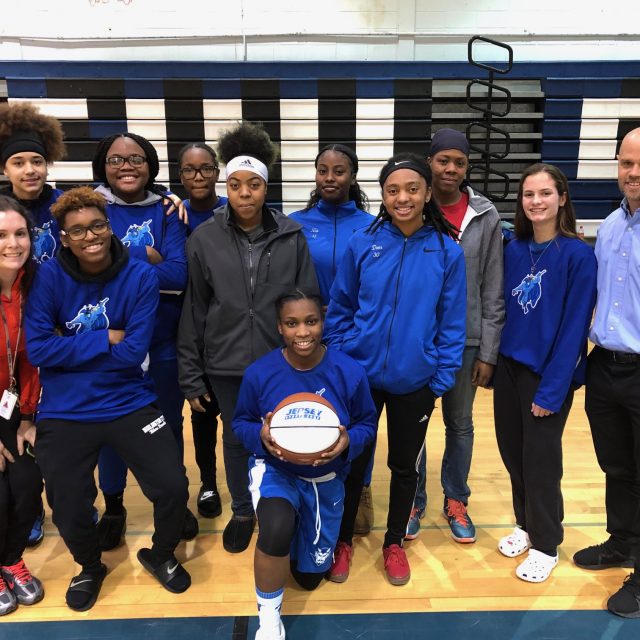 Shermani Chapman of Burlington City wins NJM South Jersey Game Ball!