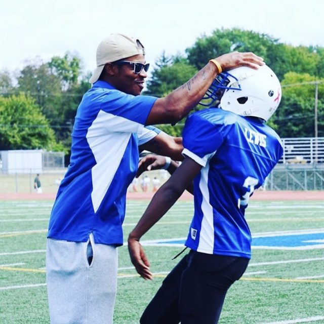 Hightstown Herd helps Coach Cam Harper after accident