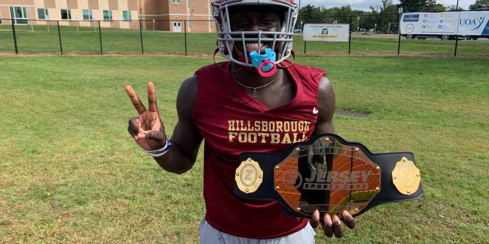 Tommy Amankwaa of Hillsborough Takes Home Week Two Top Play Belt