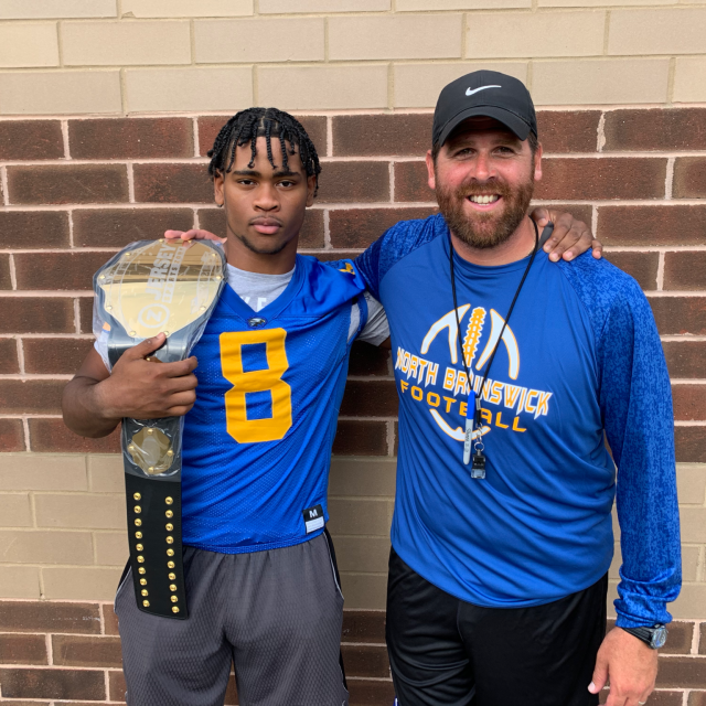 North Brunswick’s Jared Tynes Wins Week One Top Play Belt