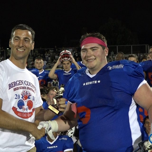 Playoff atmosphere for 2018 Bergen County All-Star Game!
