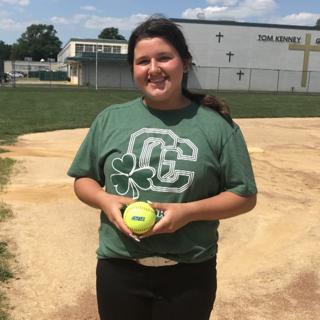 Karcher Earns South Jersey Softball Game Ball