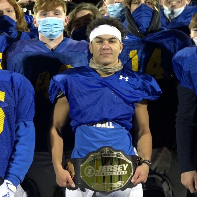 Marcus Johnson of Cranford Wins Week 7 Top Play Belt
