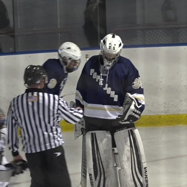 Pope John Lions Pounce to Win Protec Ponds Tourney Game
