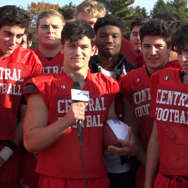 Hunterdon Central’s RJ Thornton Wins Courtney’s Week 8 Game Ball!