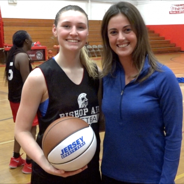 Bishop Ahr’s Emma Boslet Wins Alex’s North Jersey Game Ball! Watch Presentation