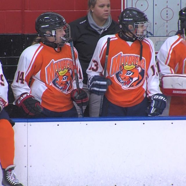 Monarchs on Ice: Trinity Hall’s New Girls Hockey Team Nets 8 in Thrilling Debut