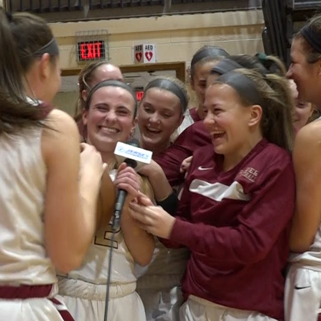 Hillsborough’s Dani Pescatore Wins the Girls Mid-State Game Ball