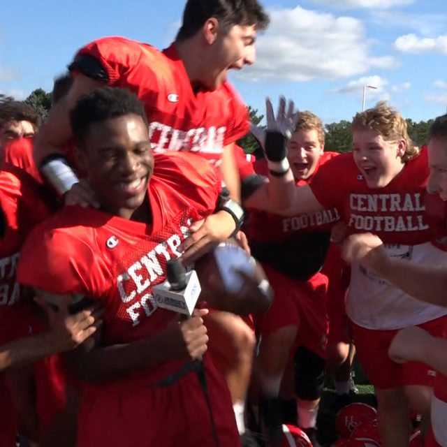 Hunterdon Central’s Will Ezema is Courtney’s Week 4 JSZ Game Ball Winner