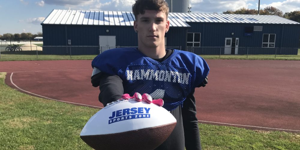 Ryker Wins Final South Jersey Game Ball