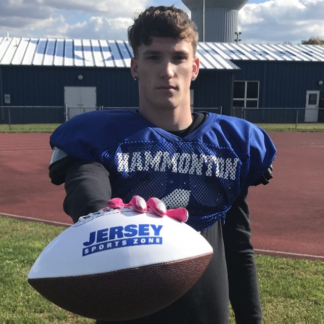 Ryker Wins Final South Jersey Game Ball