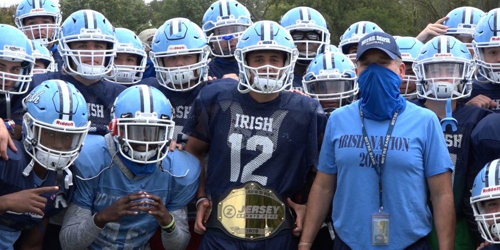 George Chrissafis of Notre Dame Wins Week One Top Play Belt