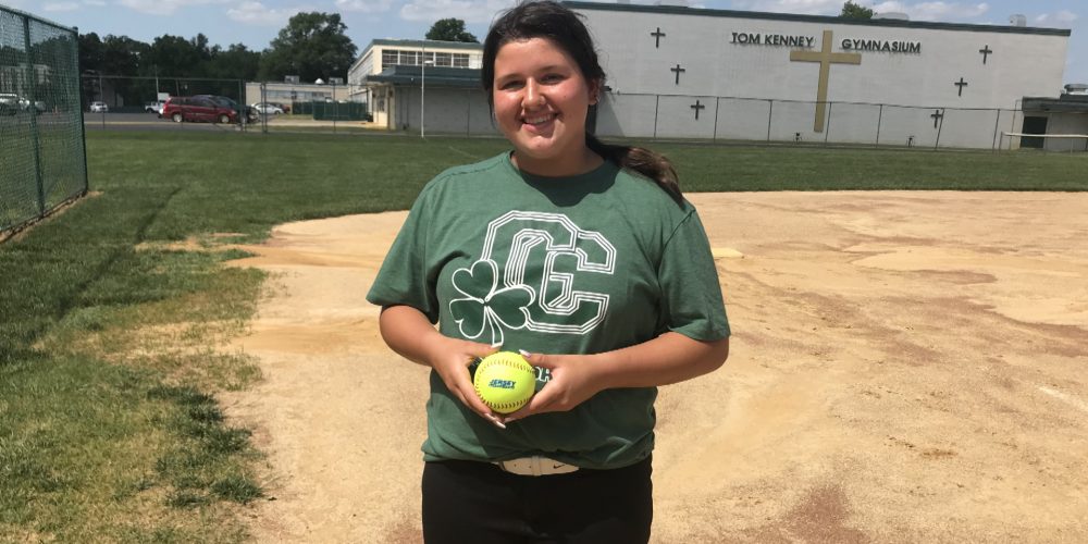 Karcher Earns South Jersey Softball Game Ball