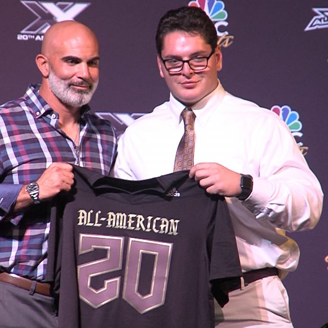 No. 1 Center in USA, Luke Wypler, is a 2020 All-American