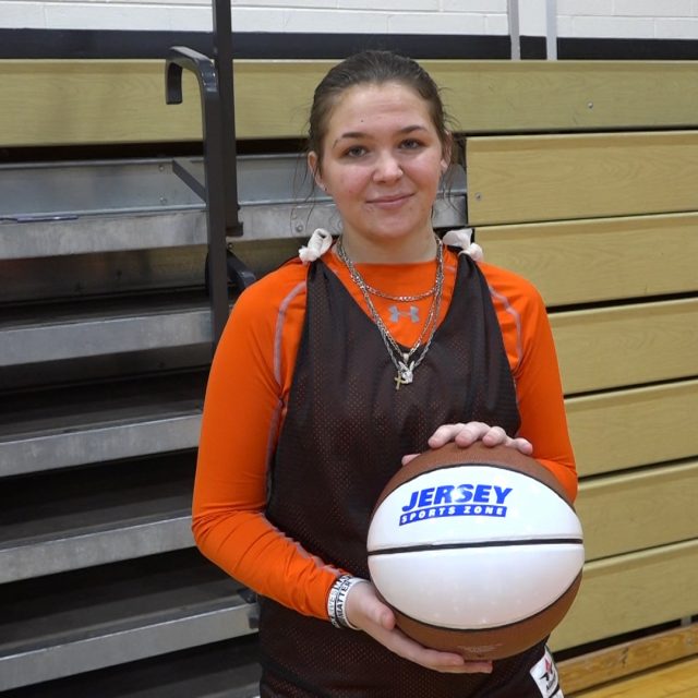 Martina Fedor of Hamilton West takes home Central Jersey Game Ball