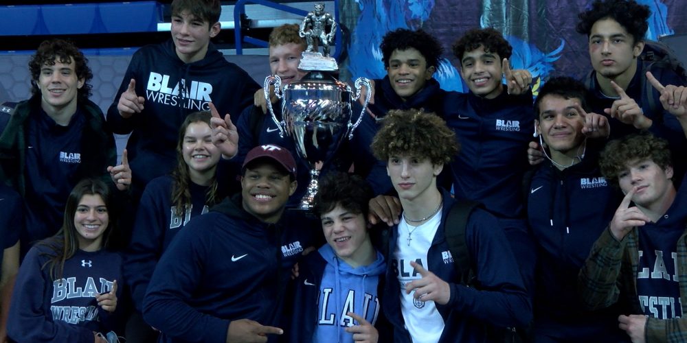 Blair, Delbarton Finish 1-2 at Beast of the East Wrestling